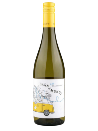 Červené víno Barramundi Chardonnay s chutí nektarinek a melounu.